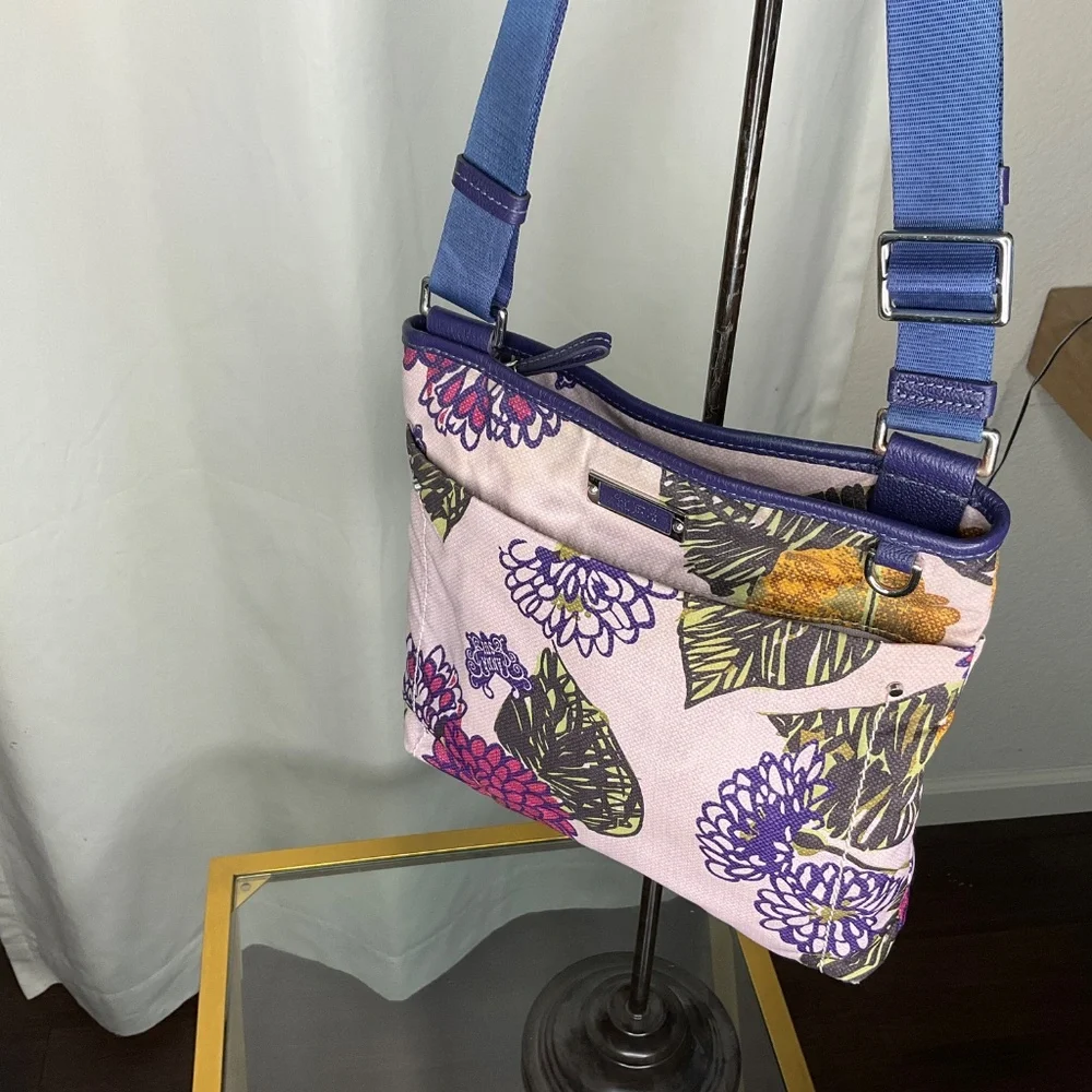 🧧Authentic TUMI Anna Sui X Floral Crossbody Bag RARE - Picture 5 of 10